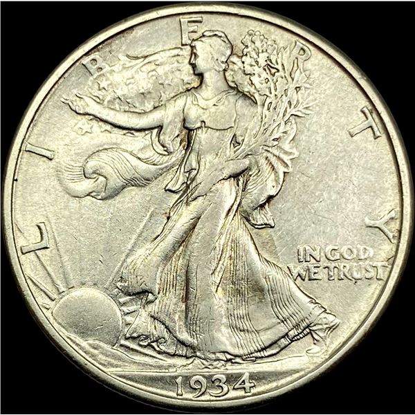 1934-D Walking Liberty Half Dollar CLOSELY UNCIRCULATED