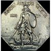 1925 Silver Norse American Medal CHOICE BU
