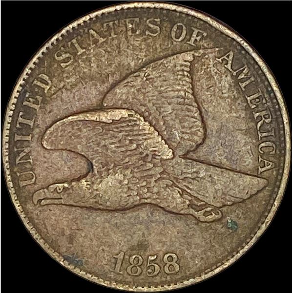 1858 Flying Eagle Cent LIGHTLY CIRCULATED