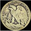 Image 2 : 1921 Walking Liberty Half Dollar NICELY CIRCULATED