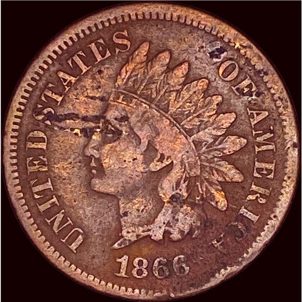 1866 Indian Head Cent HIGH GRADE