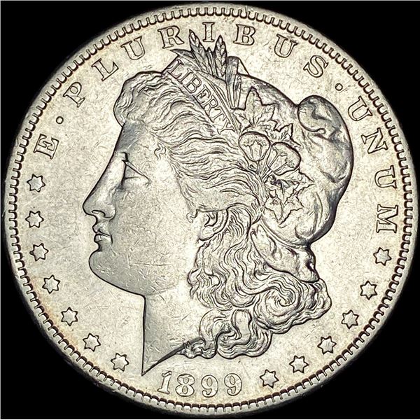1899-S Silver Morgan Dollar CLOSELY UNCIRCULATED