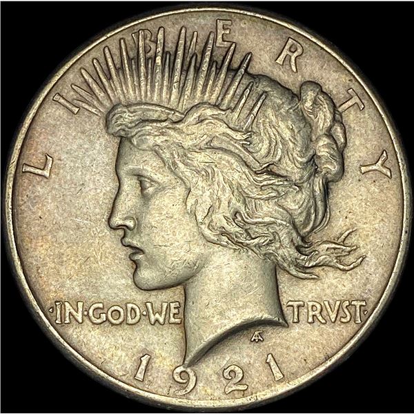 1921 Silver Peace Dollar CLOSELY UNCIRCULATED