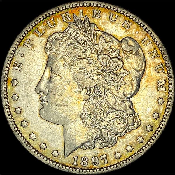 1897-O Morgan Silver Dollar CLOSELY UNCIRCULATED