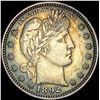 Image 1 : 1892 Silver Barber Quarter UNCIRCULATED