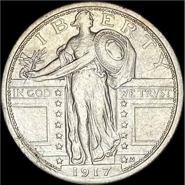 1917 Type 1 Standing Liberty Quarter HIGH GRADE