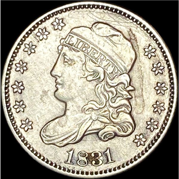 1831 Capped Bust Half Dime CLOSELY UNCIRCULATED