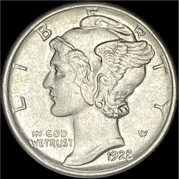1928-S Silver Mercury Dime UNCIRCULATED