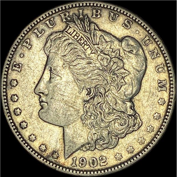 1902 Morgan Silver Dollar NEARLY UNCIRCULATED