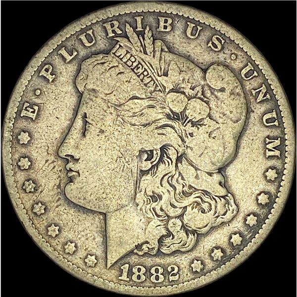 1882-CC Silver Morgan Dollar LIGHTLY CIRCULATED