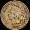 Image 1 : 1868 Indian Head Cent ABOUT UNCIRCULATED