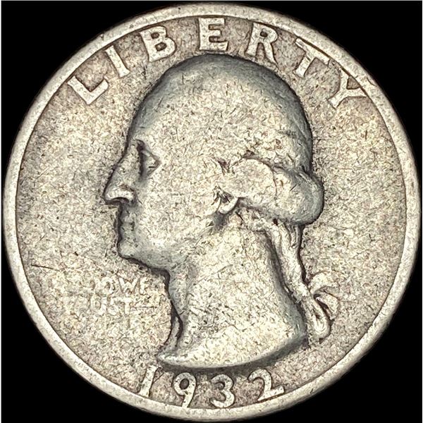 1932-S Silver Washington Quarter NICELY CIRCULATED