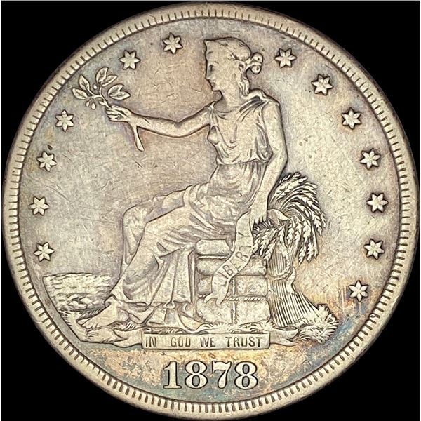 1878-S Silver Trade Dollar LIGHTLY CIRCULATED