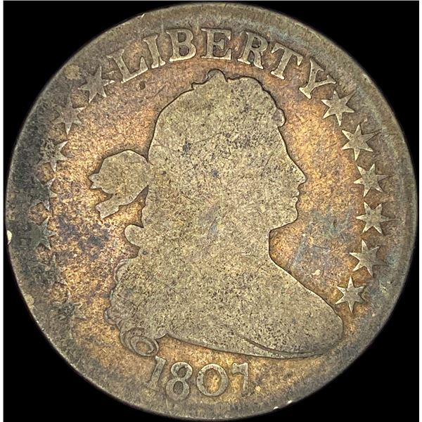 1807 Draped Bust Half Dollar NICELY CIRCULATED