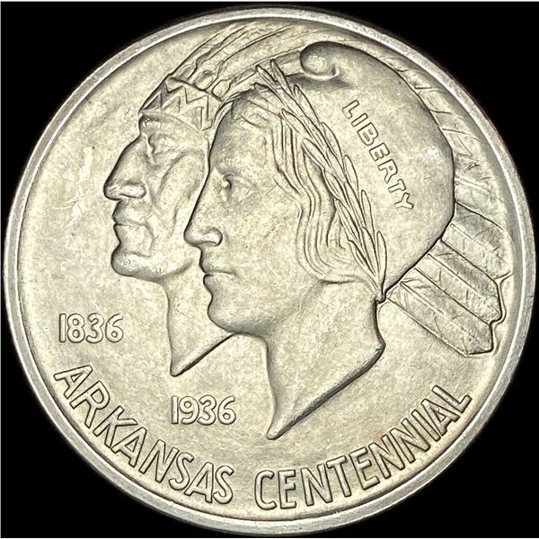 1936-S Arkansas Silver Half Dollar UNCIRCULATED