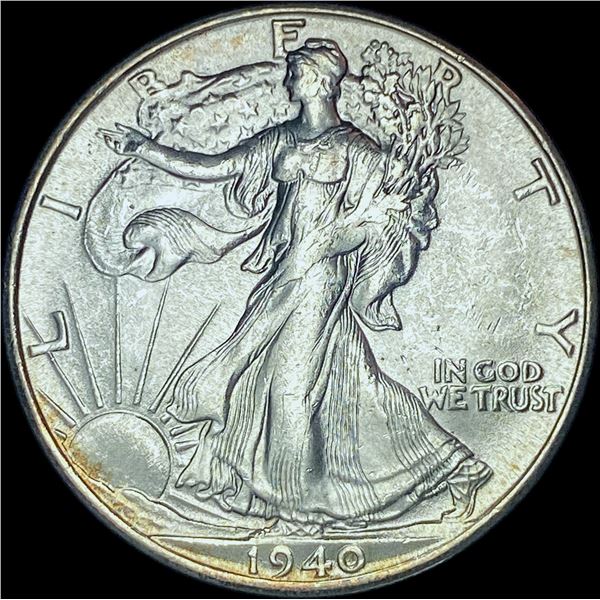 1940-S Walking Liberty Half Dollar CHOICE BU