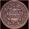 Image 2 : 1852 Braided Hair Large Cent CLOSELY UNCIRCULATED