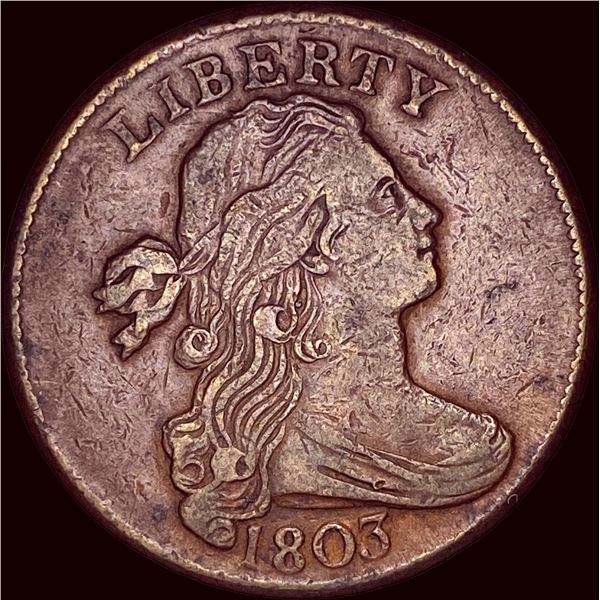 1803 Draped Bust Large Cent CLOSELY UNCIRCULATED