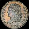 1833 Classic Head Half Cent NEARLY UNCIRCULATED