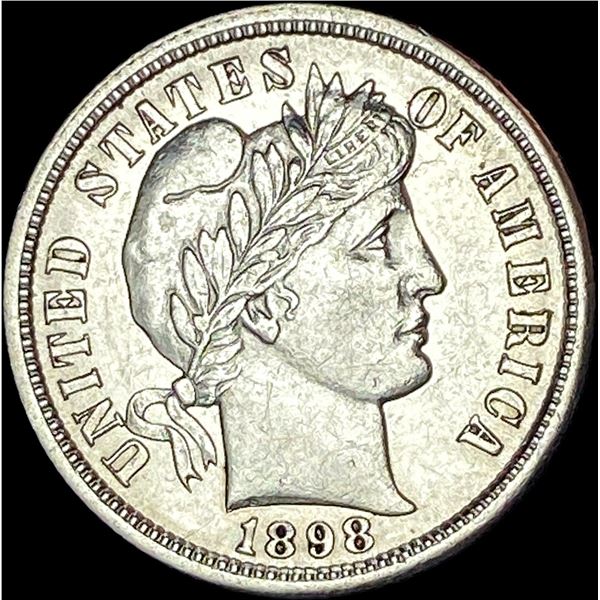 1898-S Silver Barber Dime UNCIRCULATED