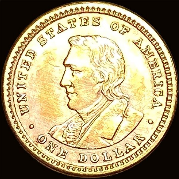1904 Gold $1 Lewis & Clark CLOSELY UNCIRCULATED