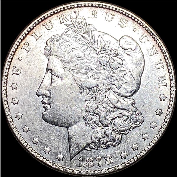 1878 Silver Morgan Dollar CLOSELY UNCIRCULATED
