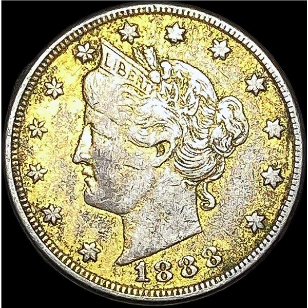 1888 Liberty Head Nickel LIGHTLY CIRCULATED