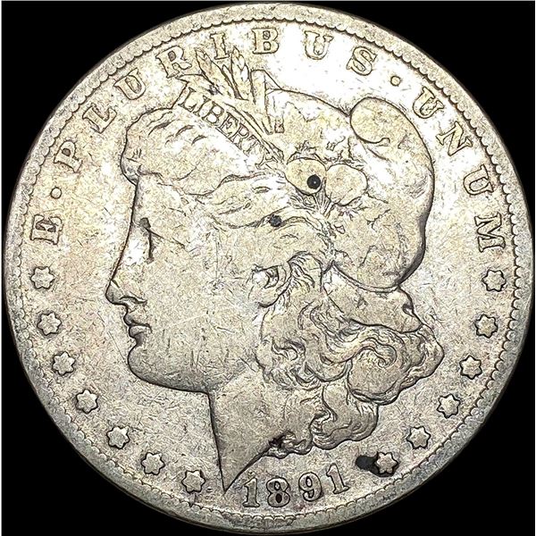 1891-CC Silver Morgan Dollar NICELY CIRCULATED