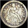 Image 1 : 1841 Seated Liberty Dime NICELY CIRCULATED