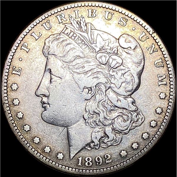 1892-S Silver Morgan Dollar NEARLY UNCIRCULATED