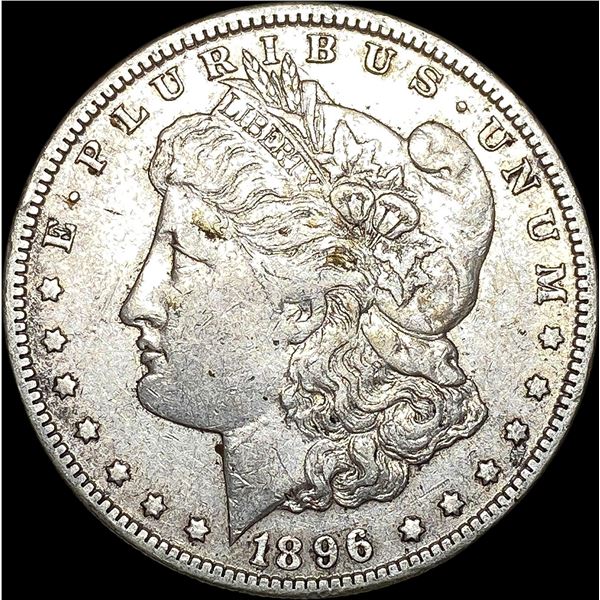 1896-O Silver Morgan Dollar NEARLY UNCIRCULATED