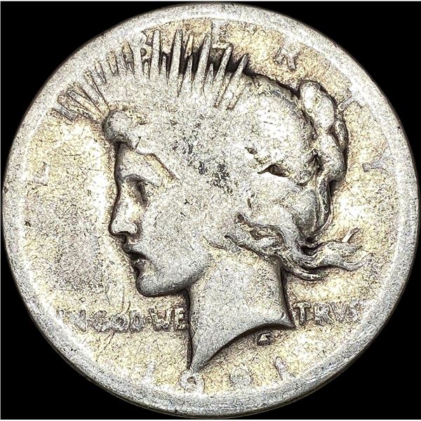 1921 Peace Silver Dollar NICELY CIRCULATED