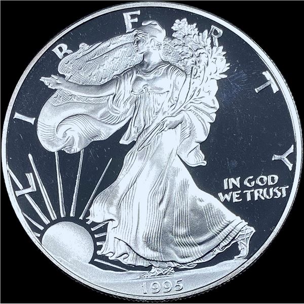 1995-P 1oz Silver American Eagle $1 CHOICE PROOF
