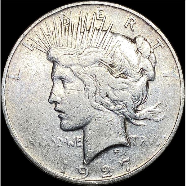 1927-D Silver Peace Dollar LIGHTLY CIRCULATED