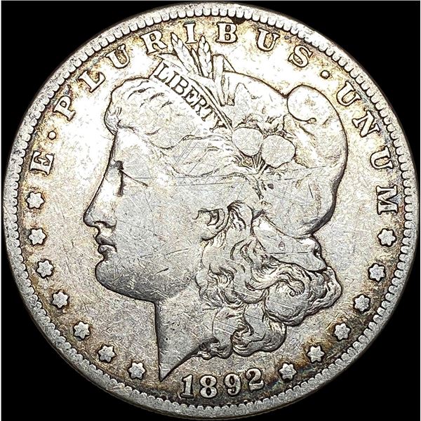 1892-S Silver Morgan Dollar LIGHTLY CIRCULATED
