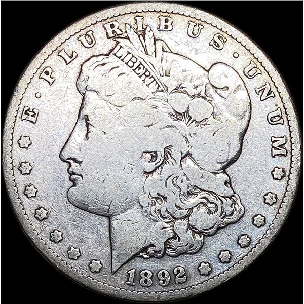 1892-S Silver Morgan Dollar NICELY CIRCULATED