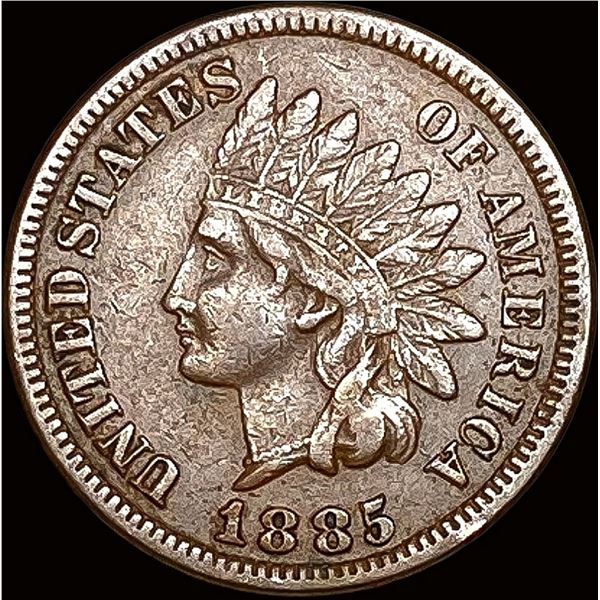 1885 Indian Head Cent NEARLY UNCIRCULATED