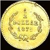 Image 2 : 1871 Gold 1/2 Dollar California Fractional HIGH GRADE