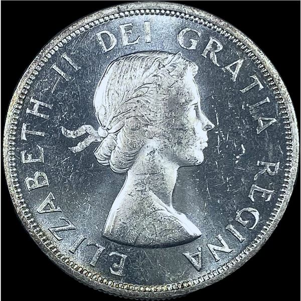 1963 Silver Dollar Canada CHOICE BU