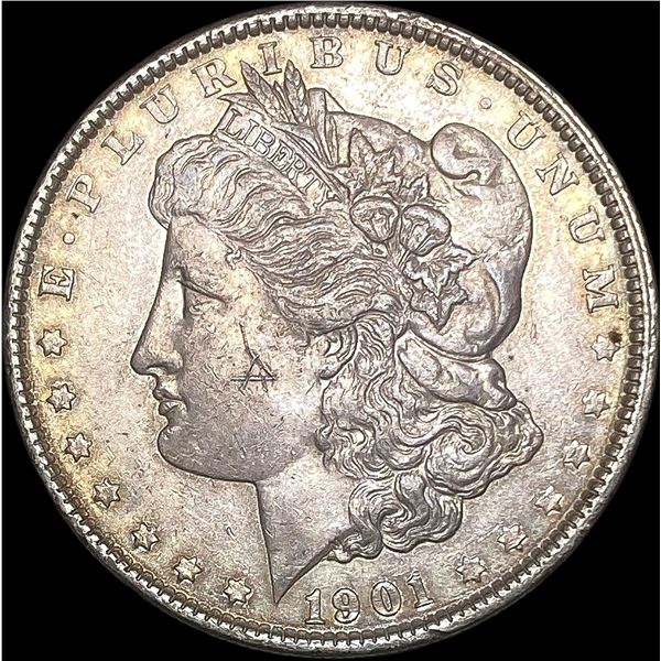 1901 Silver Morgan Dollar CLOSELY UNCIRCULATED