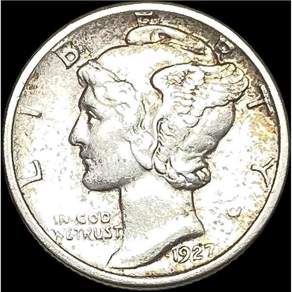1927-D Silver Mercury Dime CLOSELY UNCIRCULATED