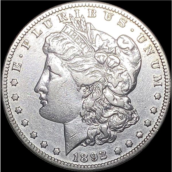 1892-S Silver Morgan Dollar CLOSELY UNCIRCULATED