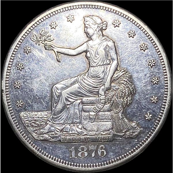 1876-S Silver Trade Dollar UNCIRCULATED