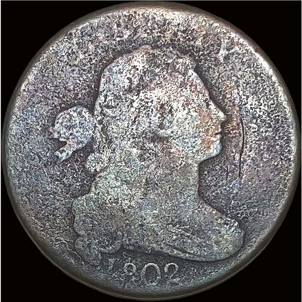 1802 Draped Bust Large Cent NICELY CIRCULATED
