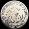 Image 2 : 1843 Seated Liberty Half Dollar NICELY CIRCULATED
