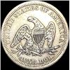 Image 2 : 1854 Arrows Seated Liberty Silver Quarter NEARLY UNCIRCULATED