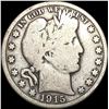 Image 1 : 1915 Barber Half Dollar NICELY CIRCULATED