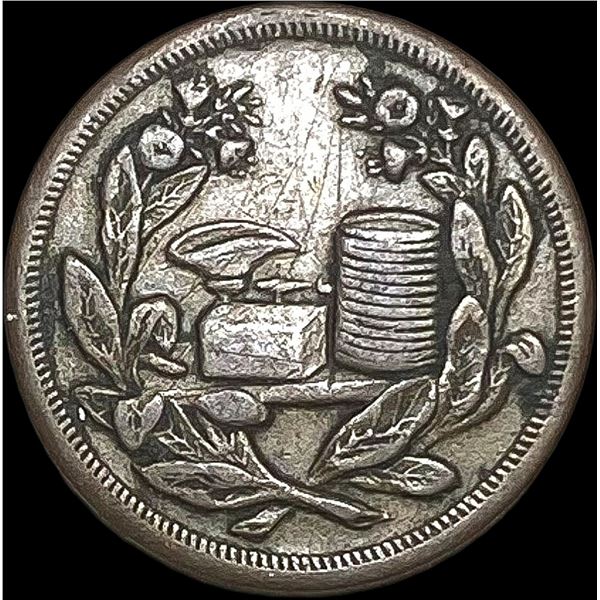 1863 Civil War Token-Tobacco Dealers LIGHTLY CIRCULATED