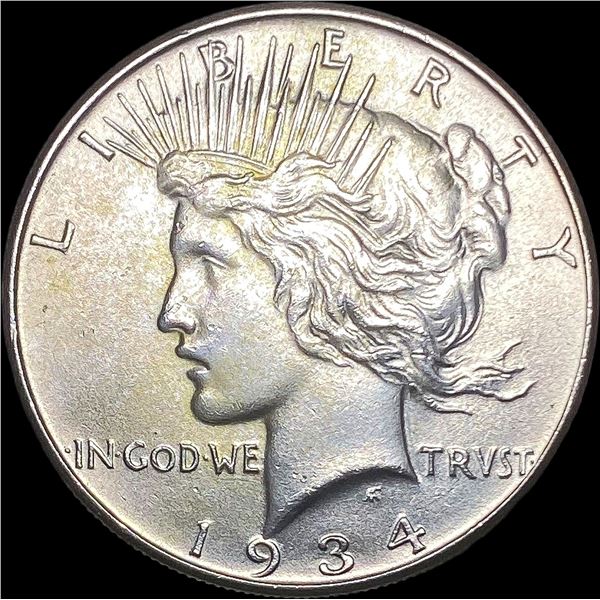 1934 Silver Peace Dollar UNCIRCULATED