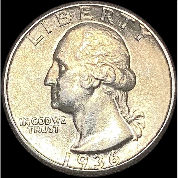 1936 Silver Washington Quarter UNCIRCULATED